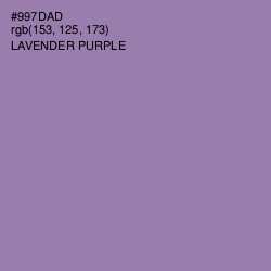 #997DAD - Lavender Purple Color Image